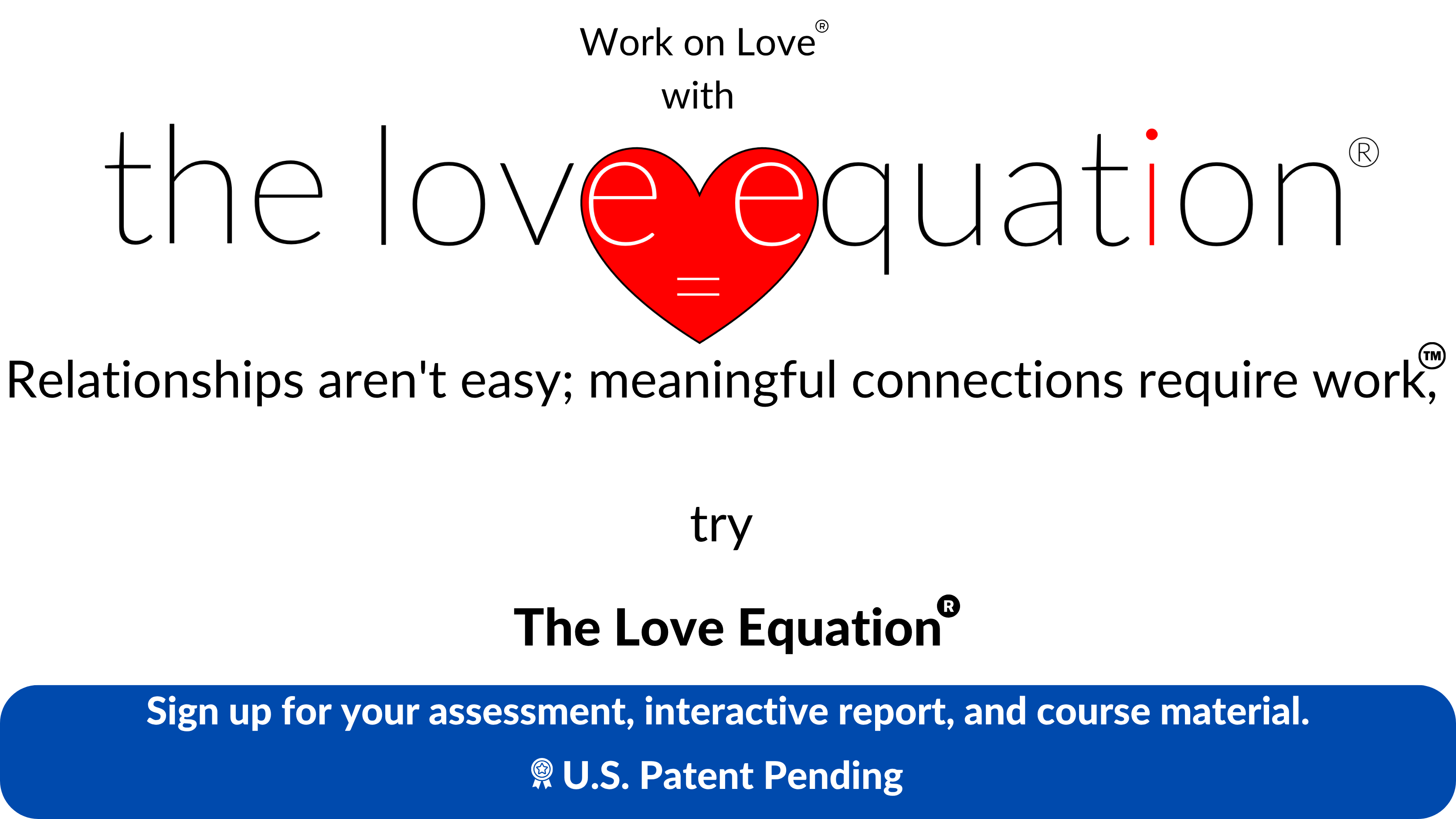 The Love Equation